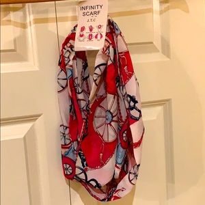 J.T.C. Infinity Scarf - Wagon Wheel/Rope Design